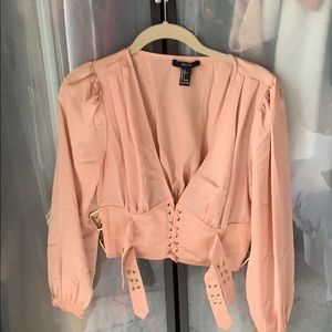 Blush colored adorable shirt